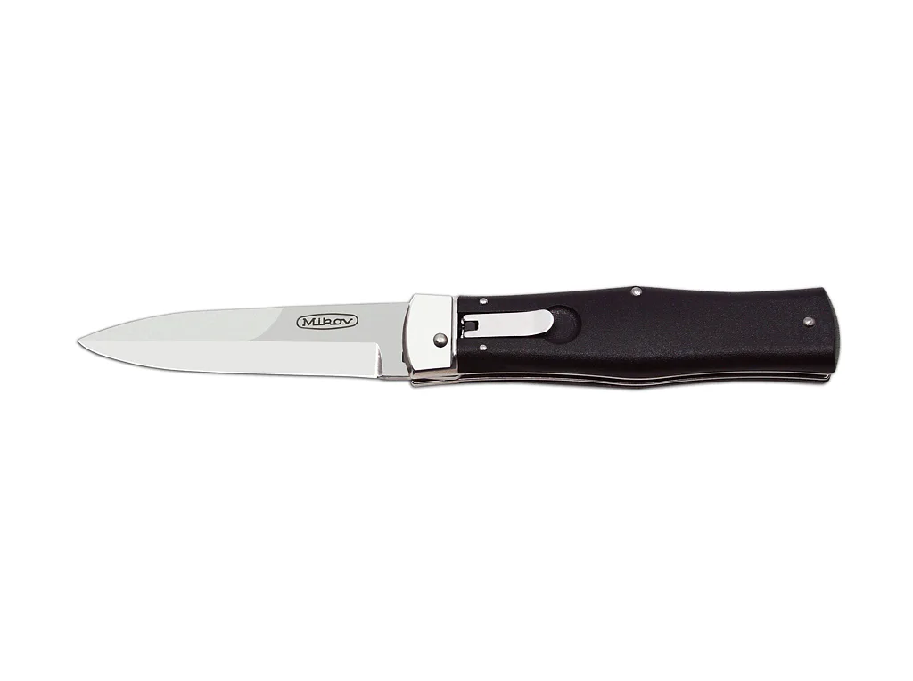 Vyhazovací zavírací nůž PREDATOR STONEWASH s klipem - ocel N690 241-BH-1/STN/KLIP