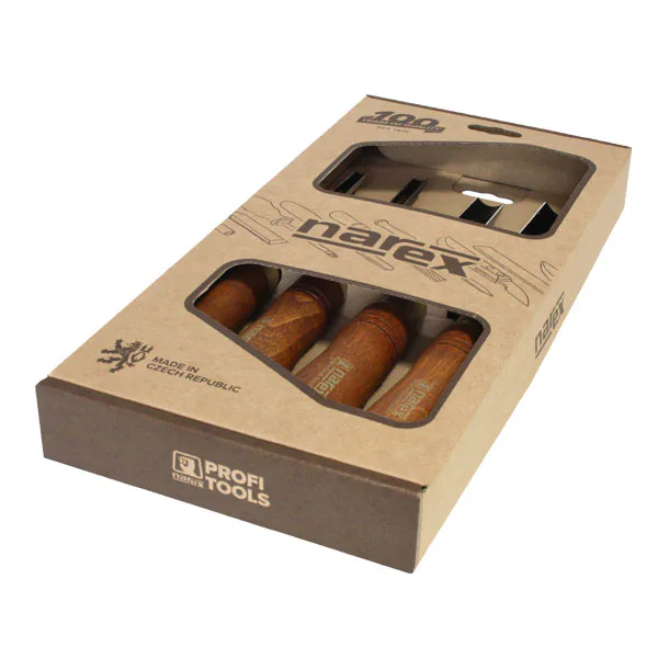 Sada dutých dlát 4dílná WOOD PLUS