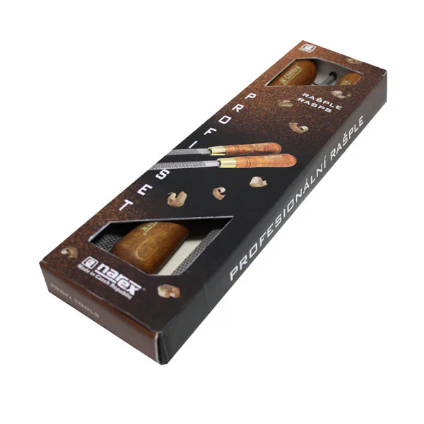 Sada rašplí s jemným sekem 3dílná Narex 200 mm